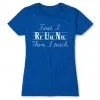 Women's Everyday Runners Tee - First I Run Then I Teach 1 Women's Everyday Runners Tee - First I Run Then I Teach -goneforarun Sales 2023 tr 45661 ROYAL FLAT