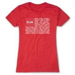 Women's Everyday Runners Tee - We Run United -goneforarun Sales 2023 tr 45726 RED FLAT