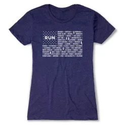 Women's Everyday Runners Tee - We Run United -goneforarun Sales 2023 tr 45726 STORMINDIGO FLAT