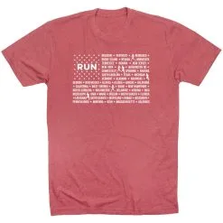 Running Short Sleeve T-Shirt - We Run United -goneforarun Sales 2023 tr 45727 MAUVE FLAT