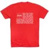 Running Short Sleeve T-Shirt - We Run United -goneforarun Sales 2023 tr 45727 RED FLAT