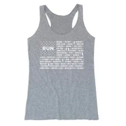 Women's Everyday Tank Top - We Run United -goneforarun Sales 2023 tr 45729 GRAY MAIN