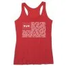 Women's Everyday Tank Top - We Run United -goneforarun Sales 2023 tr 45729 RED MAIN