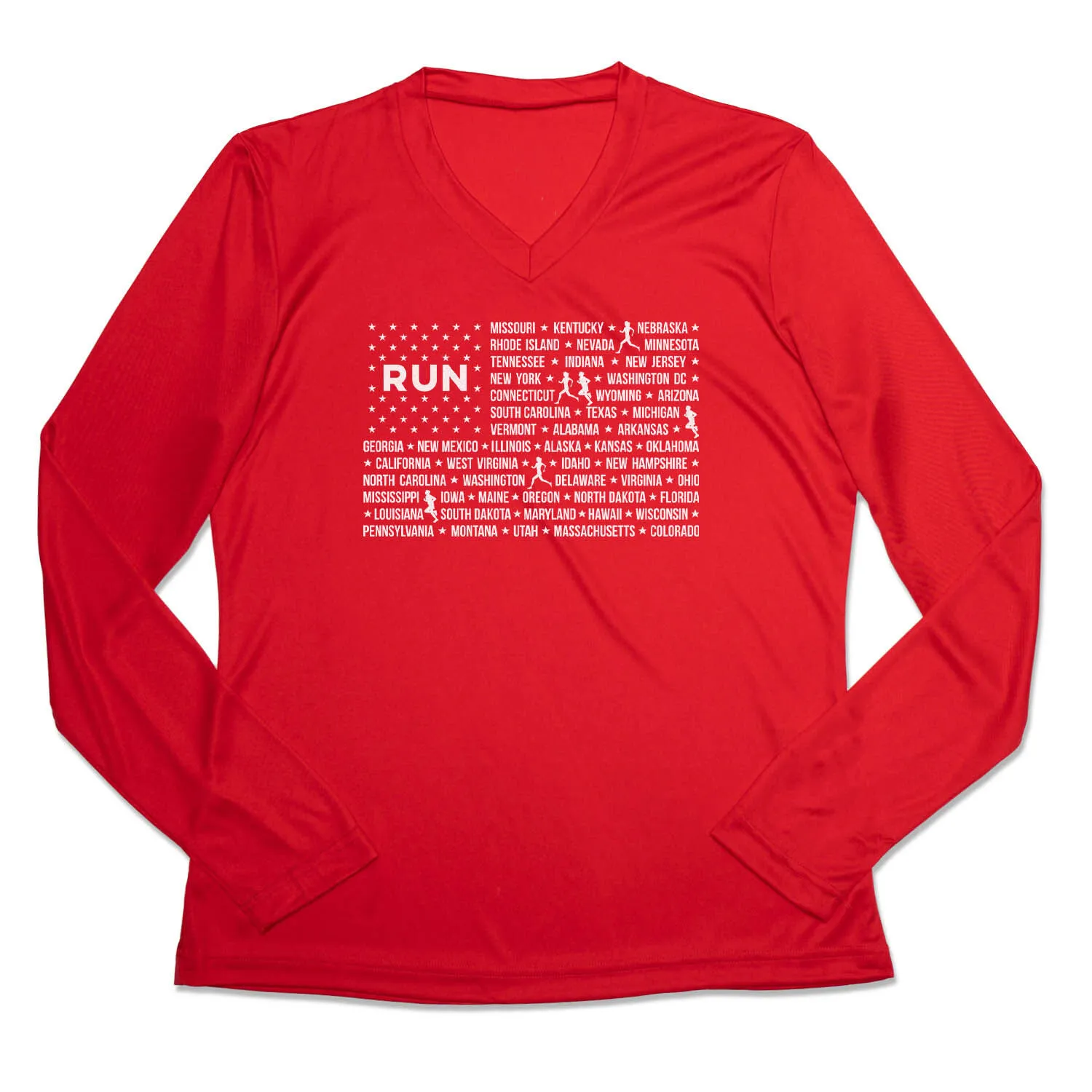 Women's Long Sleeve Tech Tee - We Run United 9 Women's Long Sleeve Tech Tee - We Run United - Image 7