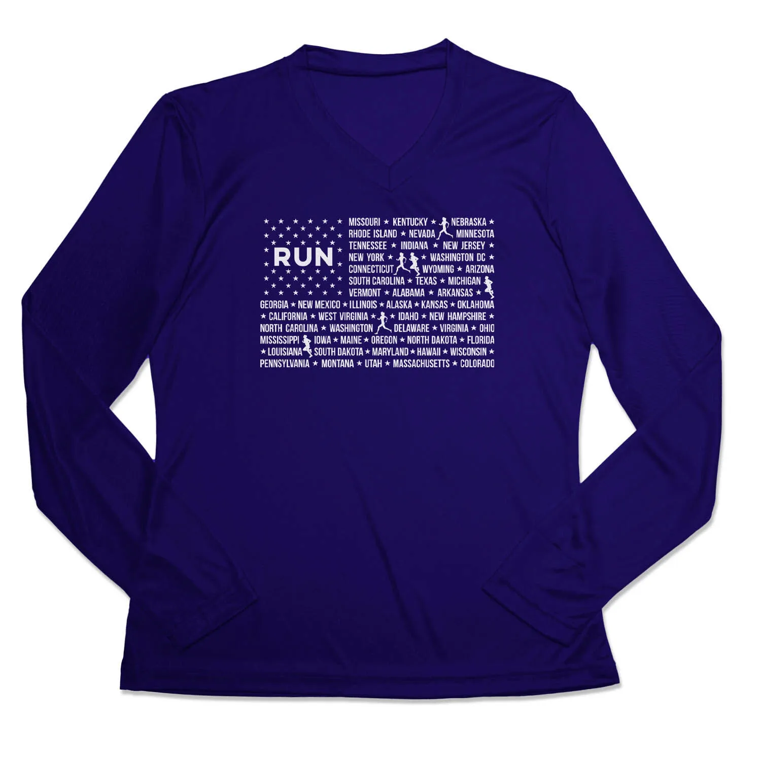 Women's Long Sleeve Tech Tee - We Run United 3 Women's Long Sleeve Tech Tee - We Run United