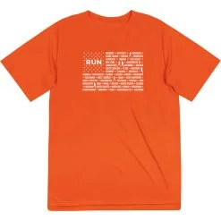 Men's Running Short Sleeve Performance Tee - We Run United -goneforarun Sales 2023 tr 45734 ORANGE MAIN