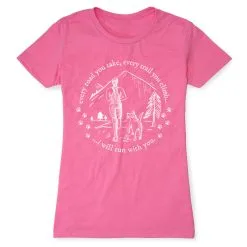 Women's Everyday Runners Tee - Every Road You Take 19 Women's Everyday Runners Tee - Every Road You Take -goneforarun Sales 2023 tr 45748 HOTPINK FLAT