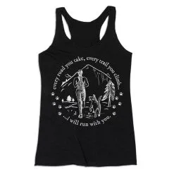 Women's Everyday Tank Top - Every Road You Take -goneforarun Sales 2023 tr 45751 BLACK MAIN