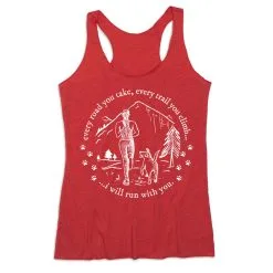 Women's Everyday Tank Top - Every Road You Take -goneforarun Sales 2023 tr 45751 RED MAIN