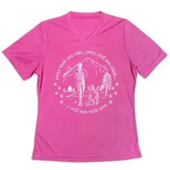 Women's Short Sleeve Tech Tee - Every Road You Take