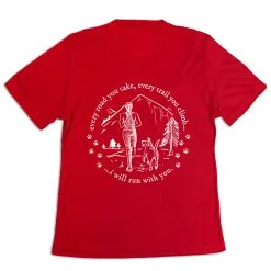 Women's Short Sleeve Tech Tee - Every Road You Take -goneforarun Sales 2023 tr 45753 RED MAIN