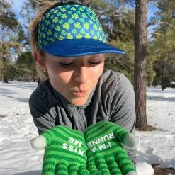 Gloves With Touchscreen Fingers - Kiss Me I'm A Runner -goneforarun Sales 2023 tr 45784 LIFESTYLE 1