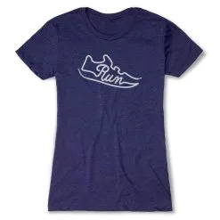 Women's Everyday Runners Tee - Run Shoe 22 Women's Everyday Runners Tee - Run Shoe -goneforarun Sales 2023 tr 45802 STORMINDIGO FLAT