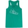 Flowy Racerback Tank Top - Run Shoe -goneforarun Sales 2023 tr 45804 GREEN MAIN
