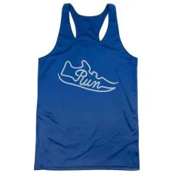 Women's Racerback Performance Tank Top - Run Shoe -goneforarun Sales 2023 tr 45806 ROYAL MAIN