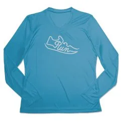 Women's Long Sleeve Tech Tee - Run Shoe 13 Women's Long Sleeve Tech Tee - Run Shoe -goneforarun Sales 2023 tr 45808 CAROLINA MAIN