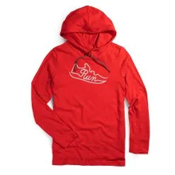 Running Lightweight Hoodie - Run Shoe -goneforarun Sales 2023 tr 45812 RED MAIN