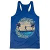 Women's Racerback Performance Tank Top - Beach Runner Girl -goneforarun Sales 2023 tr 46240 ROYAL MAIN
