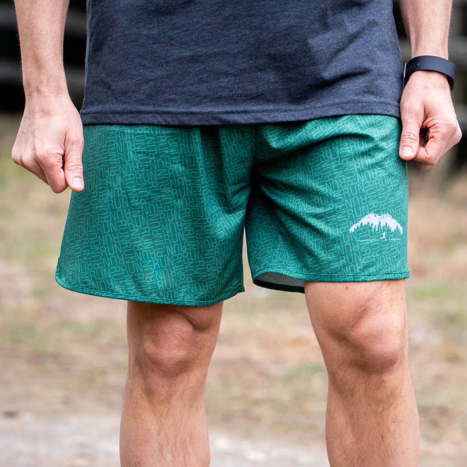 TrueRun Men's Running Shorts - Trails Are Calling 6 TrueRun Men's Running Shorts - Trails Are Calling - Image 4