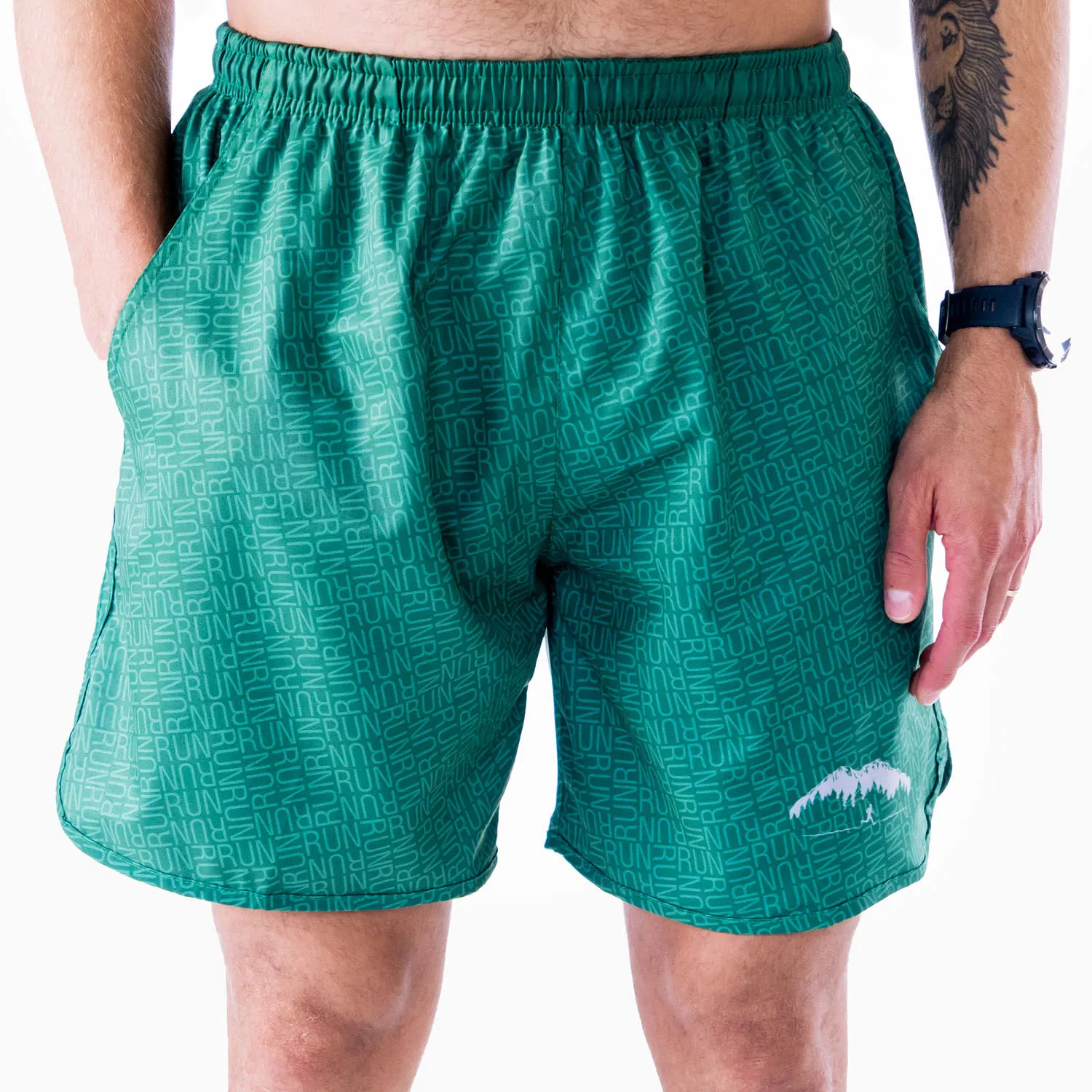 TrueRun Men's Running Shorts - Trails Are Calling 3 TrueRun Men's Running Shorts - Trails Are Calling