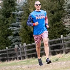 Men's Running Long Sleeve Performance Tee - Patriotic Run -goneforarun Sales 2023 tr 46254 LIFESTYLE 7