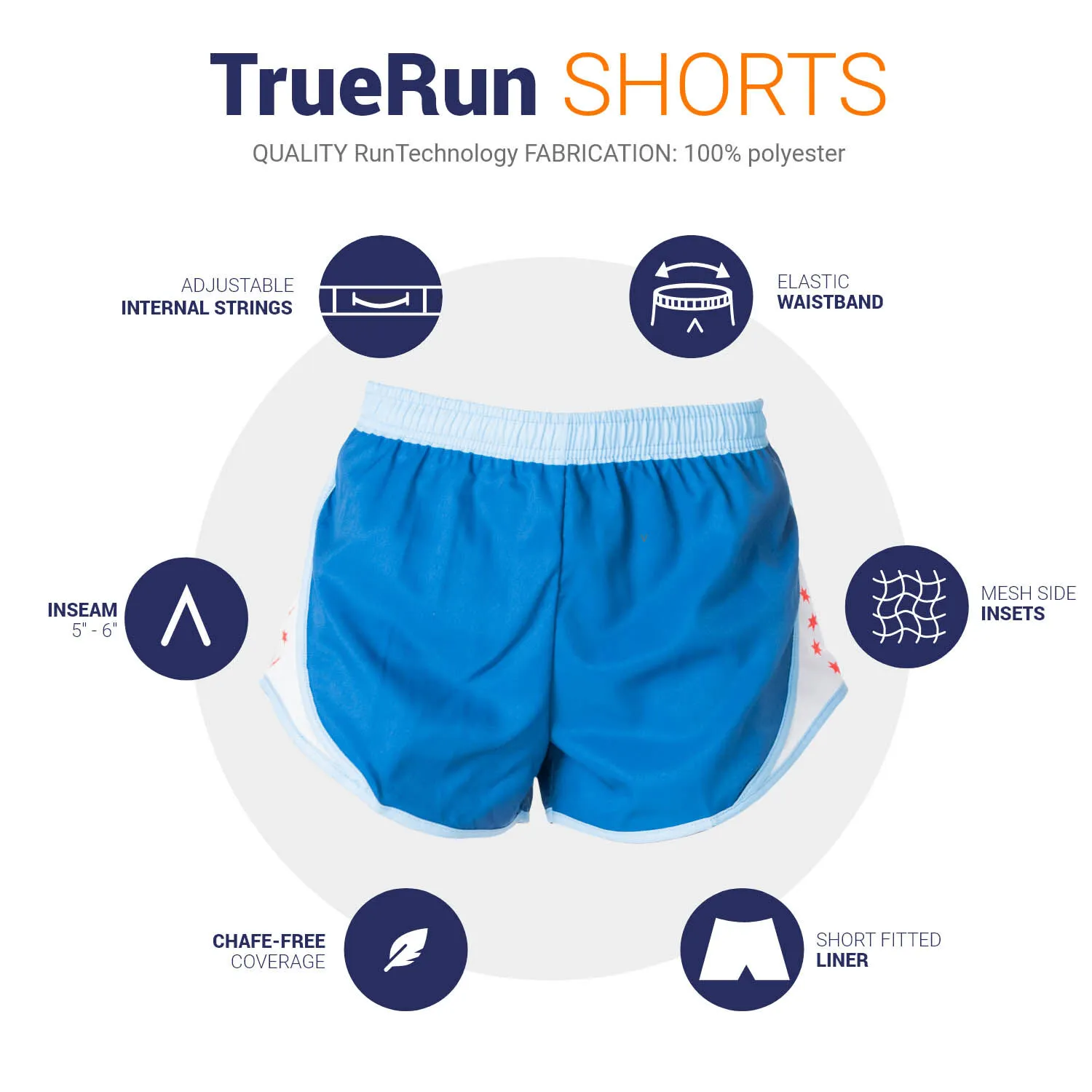 TrueRun Women's Running Shorts - Windy 11 TrueRun Women's Running Shorts - Windy - Image 9