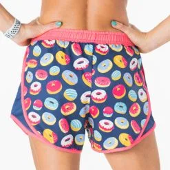 TrueRun Women's Running Shorts - Donuts -goneforarun Sales 2023 tr 46473 BACK