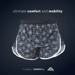 TrueRun Women's Running Shorts - Graphite -goneforarun Sales 2023 tr 46475 COMFORT