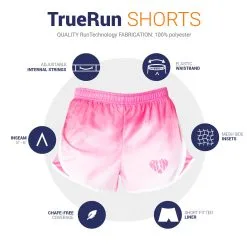 TrueRun Women's Running Shorts - Love The Run -goneforarun Sales 2023 tr 46477 DETAILS