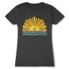 Women's Everyday Runners Tee - Here Comes The Sun -goneforarun Sales 2023 tr 46484 CHARCOAL FLAT