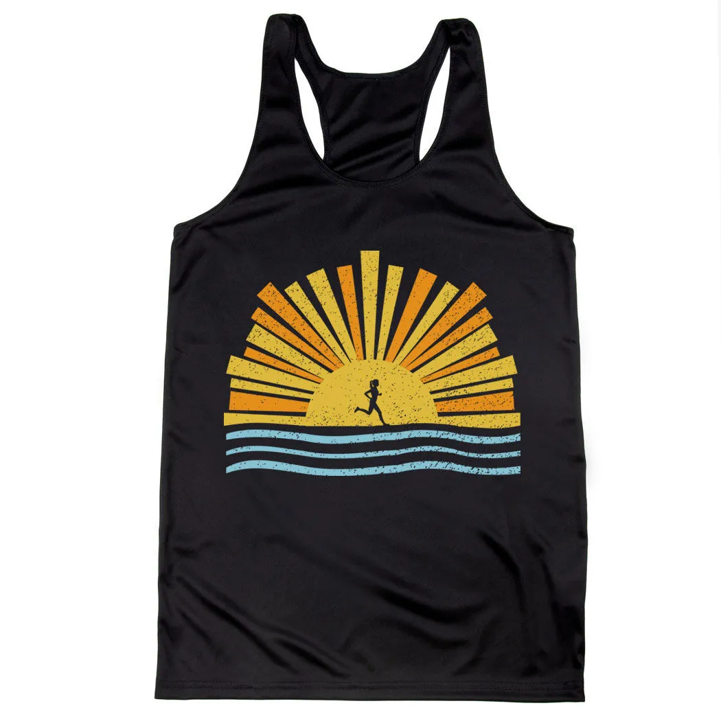 Women's Racerback Performance Tank Top - Here Comes The Sun 7 Women's Racerback Performance Tank Top - Here Comes The Sun - Image 5