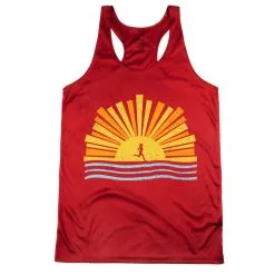 Women's Racerback Performance Tank Top - Here Comes The Sun 16 Women's Racerback Performance Tank Top - Here Comes The Sun -goneforarun Sales 2023 tr 46488 RED MAIN