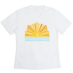 Women's Short Sleeve Tech Tee - Here Comes The Sun -goneforarun Sales 2023 tr 46489 WHITE MAIN