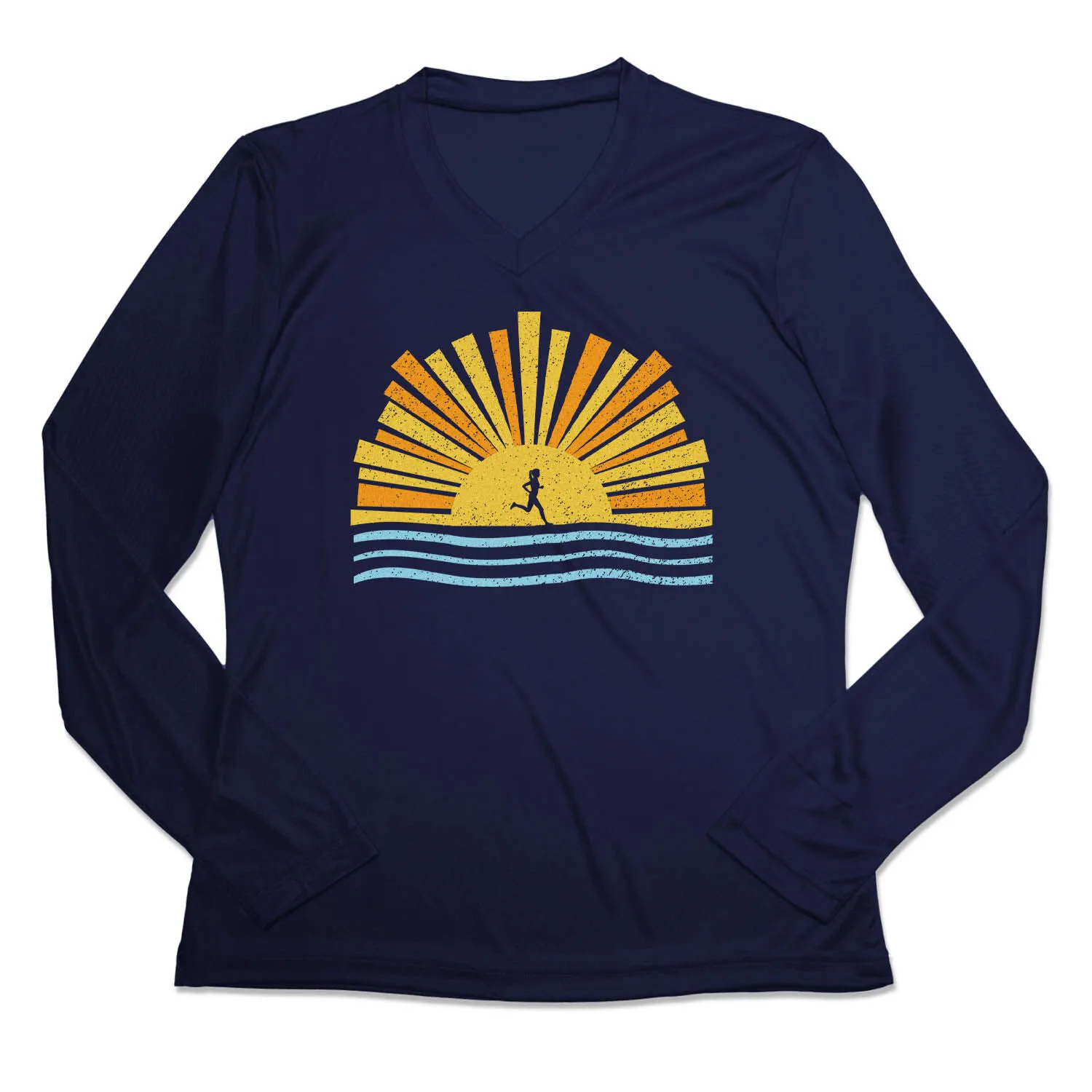 Women's Long Sleeve Tech Tee - Here Comes The Sun 8 Women's Long Sleeve Tech Tee - Here Comes The Sun - Image 6