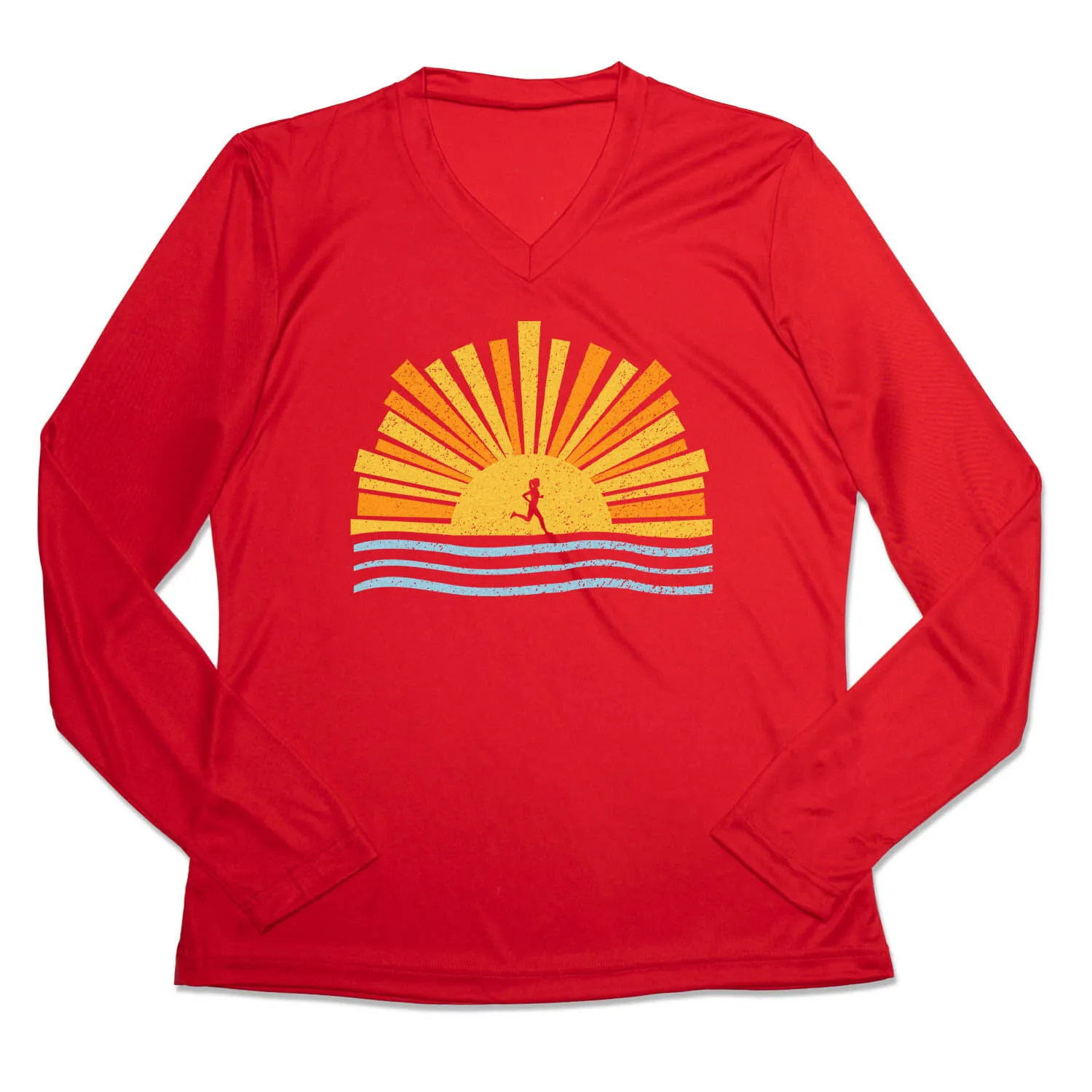Women's Long Sleeve Tech Tee - Here Comes The Sun 9 Women's Long Sleeve Tech Tee - Here Comes The Sun - Image 7