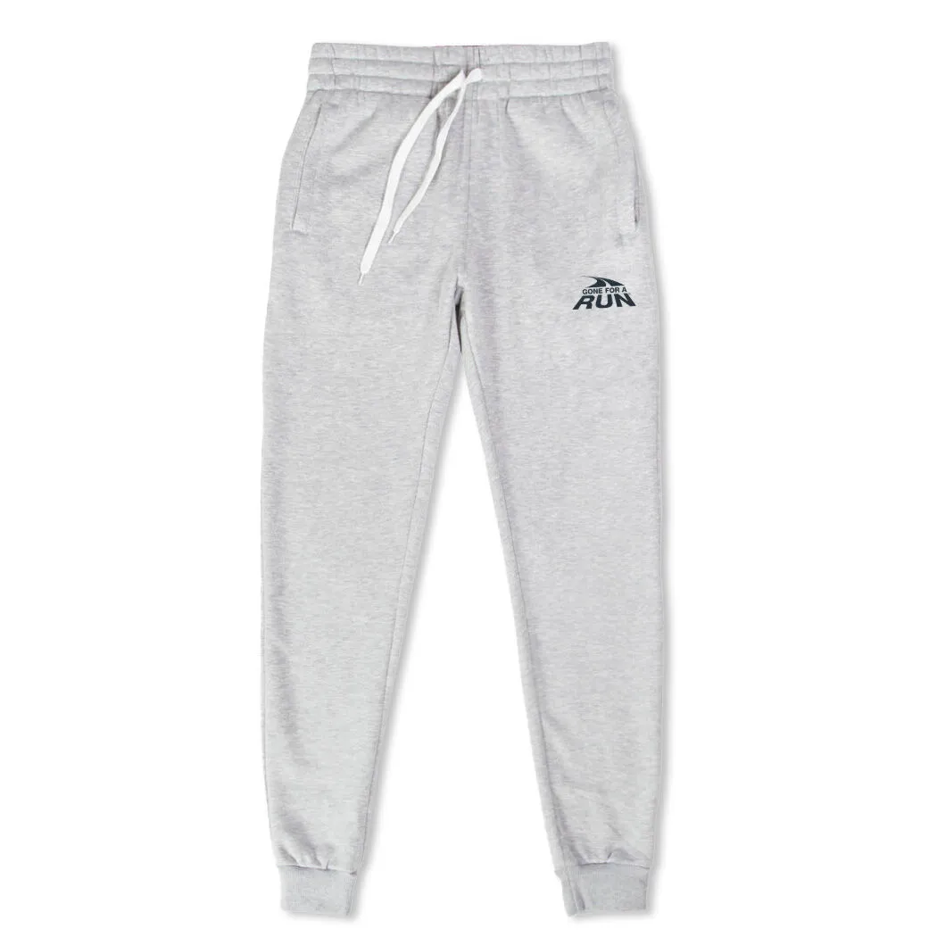 Men's Joggers - Gone For A Run® Logo - Charcoal 3 Men's Joggers - Gone For A Run® Logo - Charcoal
