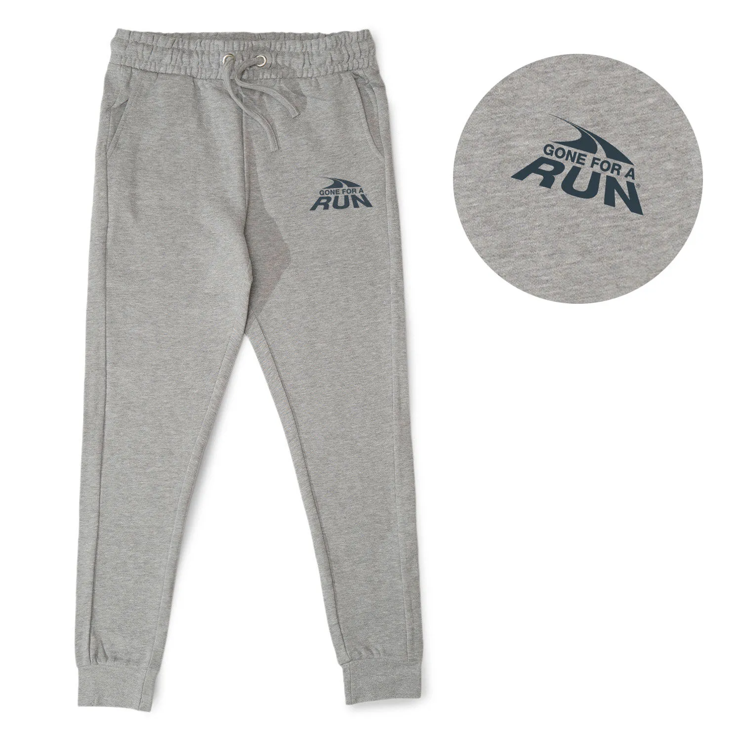 Jogger - Gone For A Run® Logo - Charcoal 3 Jogger - Gone For A Run® Logo - Charcoal