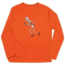 Men's Running Long Sleeve Performance Tee - Never Stop Running -goneforarun Sales 2023 tr 46519 ORANGE MAIN