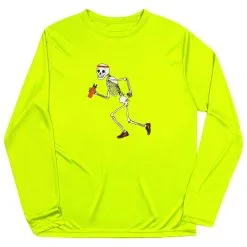 Men's Running Long Sleeve Performance Tee - Never Stop Running -goneforarun Sales 2023 tr 46519 SAFETYYELLOW MAIN