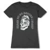 Women's Everyday Runners Tee - Miles To Go Before I Sleep - Skull 2 Women's Everyday Runners Tee - Miles To Go Before I Sleep - Skull -goneforarun Sales 2023 tr 46524 CHARCOAL FLAT