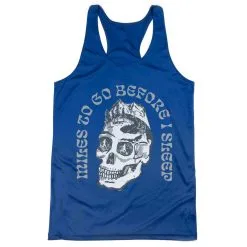 Women's Racerback Performance Tank Top - Miles To Go Before I Sleep - Skull 18 Women's Racerback Performance Tank Top - Miles To Go Before I Sleep - Skull -goneforarun Sales 2023 tr 46528 ROYAL MAIN