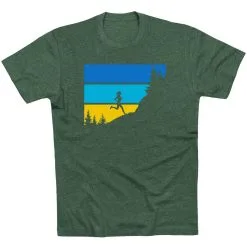 Running Short Sleeve T-Shirt - Altitude 17 Running Short Sleeve T-Shirt - Altitude -goneforarun Sales 2023 tr 46536 FORESTGREEN FLAT