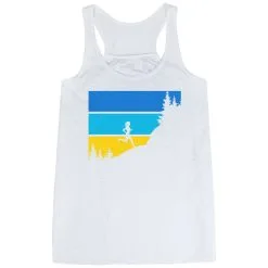 Flowy Racerback Tank Top - Altitude -goneforarun Sales 2023 tr 46537 WHITE MAIN