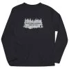 Men's Hiking Long Sleeve Performance Tee - Into The Forest I Must Go Hiking -goneforarun Sales 2023 tr 46552 BLACK MAIN