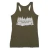 Women's Everyday Tank Top - Into The Forest I Must Go Running -goneforarun Sales 2023 tr 46557 OLIVE MAIN