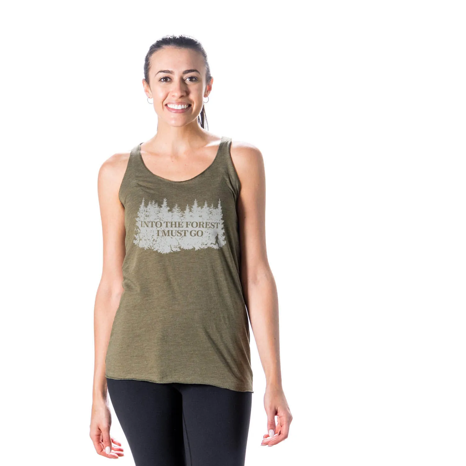 Women's Everyday Tank Top - Into The Forest I Must Go Running 4 Women's Everyday Tank Top - Into The Forest I Must Go Running - Image 2