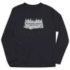 Men's Running Long Sleeve Performance Tee - Into The Forest I Must Go Running -goneforarun Sales 2023 tr 46563 BLACK MAIN