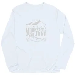 Men's Hiking Long Sleeve Performance Tee - Hiking Mountains 19 Men's Hiking Long Sleeve Performance Tee - Hiking Mountains -goneforarun Sales 2023 tr 46597 WHITE MAIN