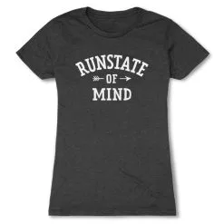 Women's Everyday Runners Tee - RunState Of Mind 17 Women's Everyday Runners Tee - RunState Of Mind -goneforarun Sales 2023 tr 46599 CHARCOAL FLAT
