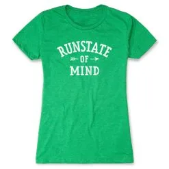 Women's Everyday Runners Tee - RunState Of Mind 18 Women's Everyday Runners Tee - RunState Of Mind -goneforarun Sales 2023 tr 46599 GREEN FLAT